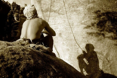 Od začátku 20. století je Adršpach rájem horolezců