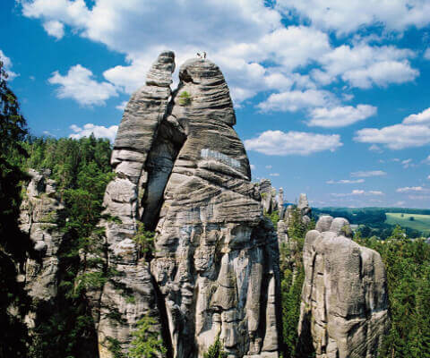 Adrspach ist die für viele Besucher die wohl schönste Felsenstadt Europas.